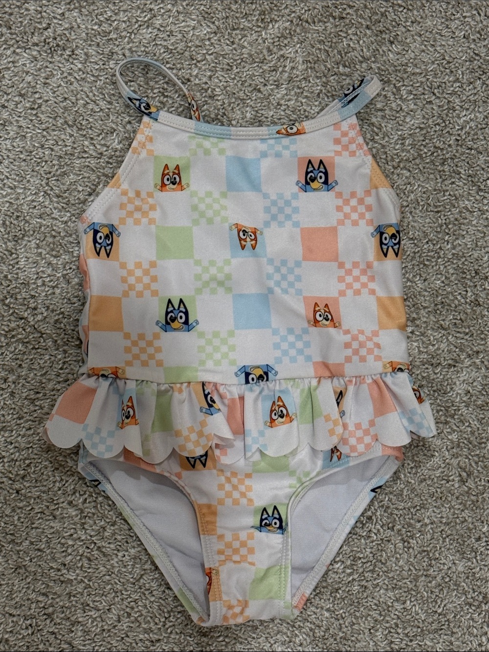 Bluey Girls Bathing Suit
